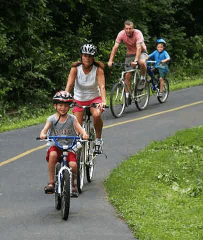 Family-Biking