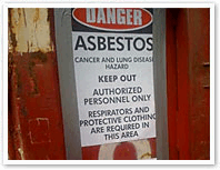 Danger Asbestos 