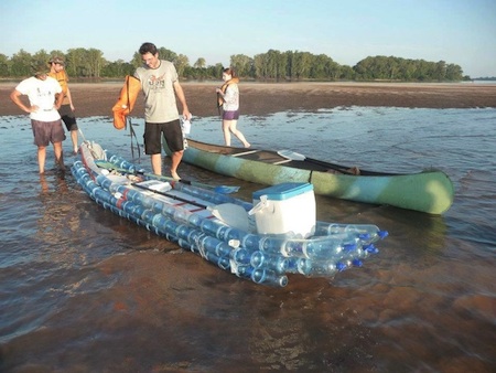 Examples of Plastic Bottle Boats | Green Eco Services