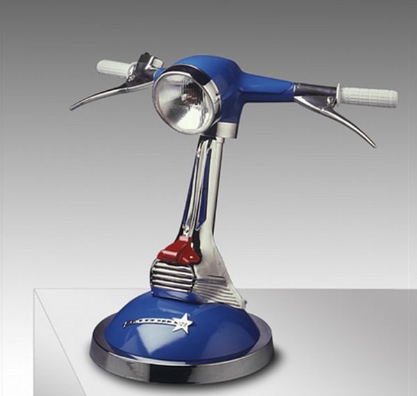 Found on automotto.com Scooter Lamp by Maurizio Lamponi 