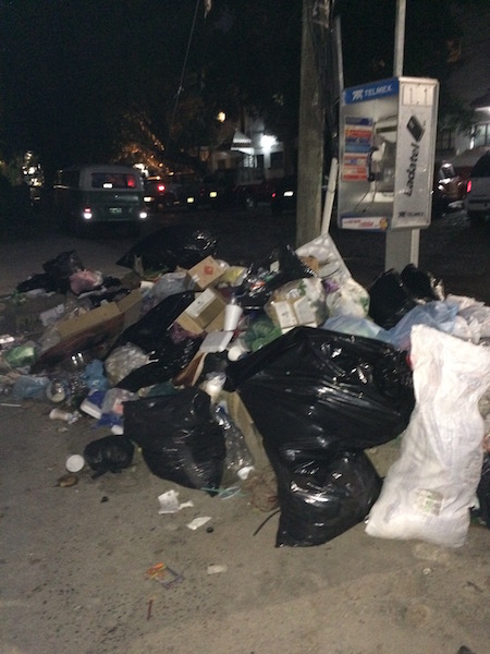 Trash in Puerta Vallarta
